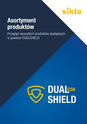 Asortyment SIKLA produktów dostępnych w powłoce DUALSHIELD C5H